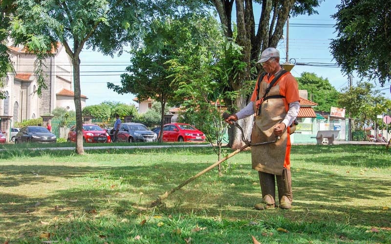 Em Ibiporã: Donos de terrenos não roçados poderão ser multados em até R$ 700,00