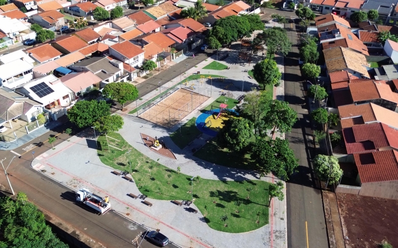 Inauguração de nova praça no Jardim Cinquentenário acontece nesta sexta-feira (19), em Ibiporã