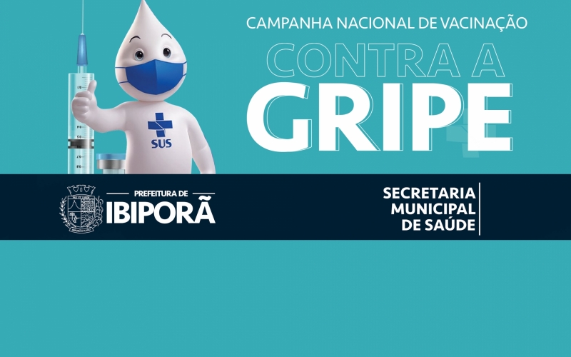 Saúde avança na campanha de imunização contra a gripe. Declaração para professores está disponível e deve ser preenchida