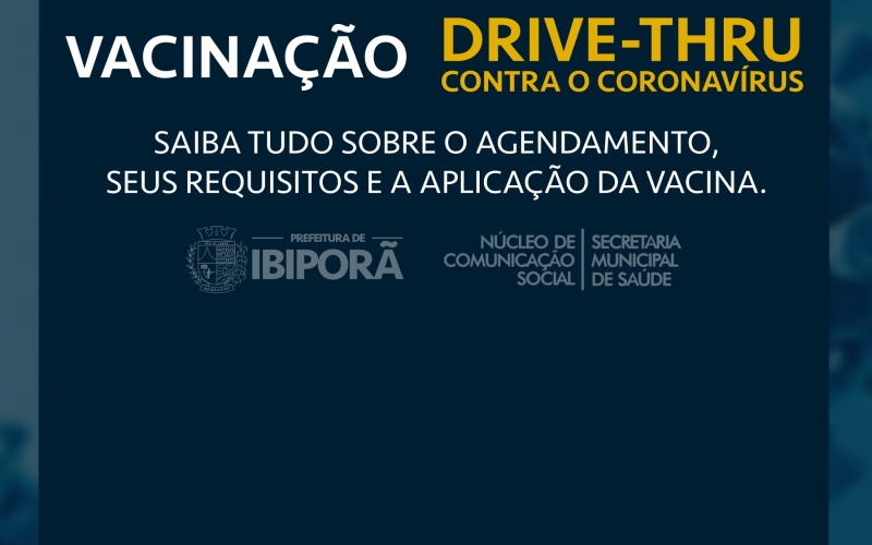 Profissionais da saúde do setor privado de Ibiporã e idosos acima de 80 anos serão vacinados na terça e quarta-feira