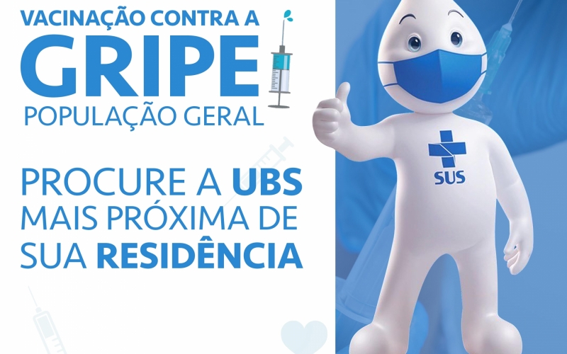 Campanha de vacinação contra a gripe passa a imunizar população geral, em Ibiporã