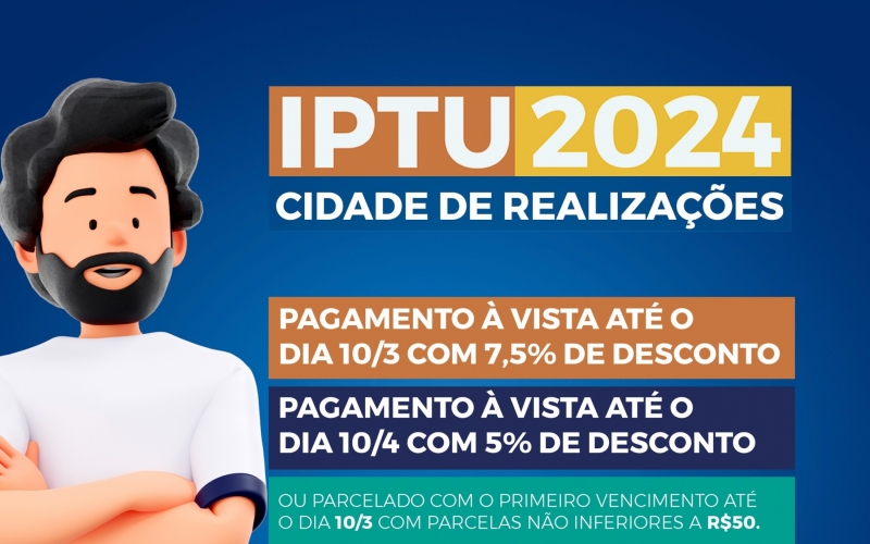 IPTU 2024: carnês começam a ser distribuídos pelos Correios