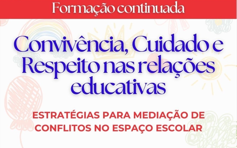 Ibiporã promove formação para profissionais da Educação Infantil com foco na mediação de conflitos