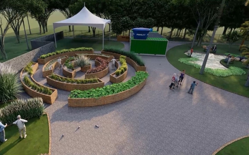 Horta Urbana: Prefeitura de Ibiporã prepara espaço sustentável que une educação, saúde e meio ambiente