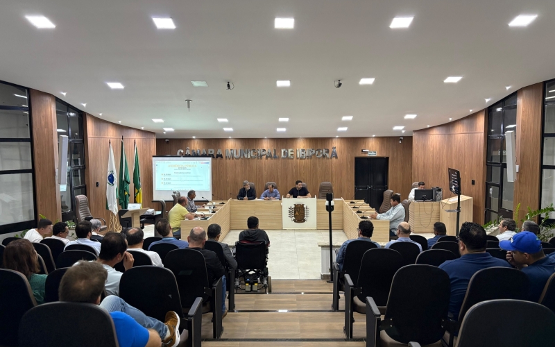 Audiência pública debate projetos de financiamento para infraestrutura em Ibiporã